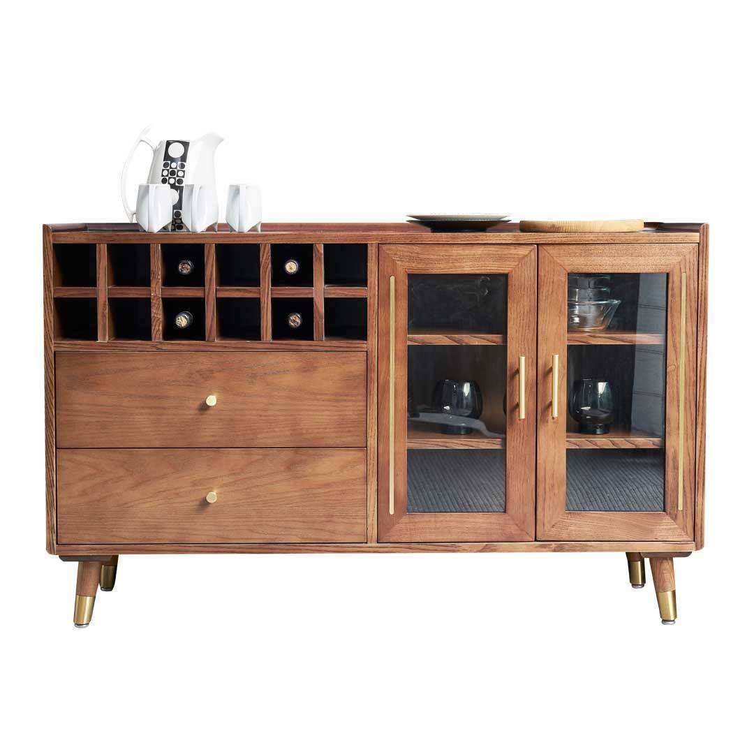 Abigail Ash Wood Buffet Hutch Singapore