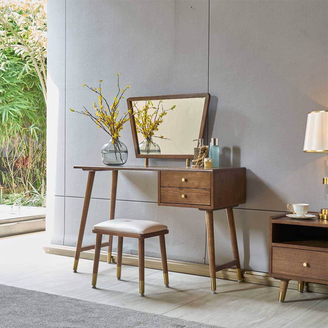 Abigail Ash Wood Dressing Table Singapore