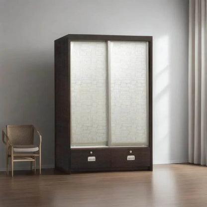 Addy Walnut 4ft Sliding Wardrobe Singapore