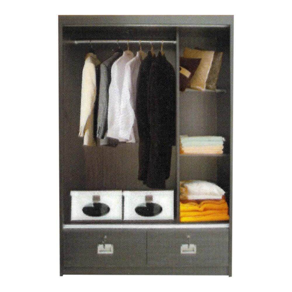 Addy Walnut 4ft Sliding Wardrobe Singapore