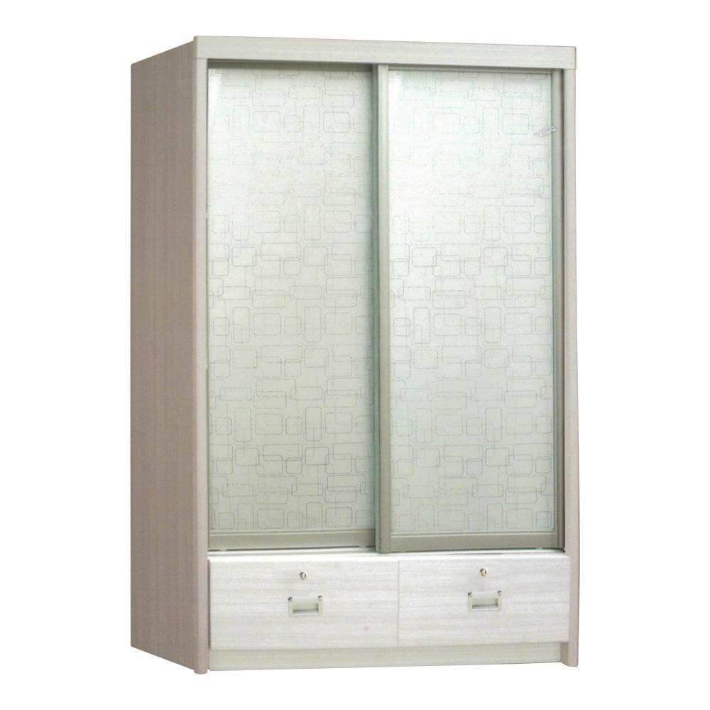 Addy White Wash Sliding Wardrobe Singapore