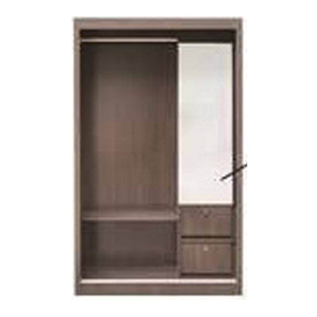 Alan Walnut Sliding Door Wardrobe Singapore