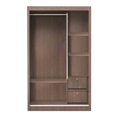 Alan Walnut Sliding Door Wardrobe Singapore