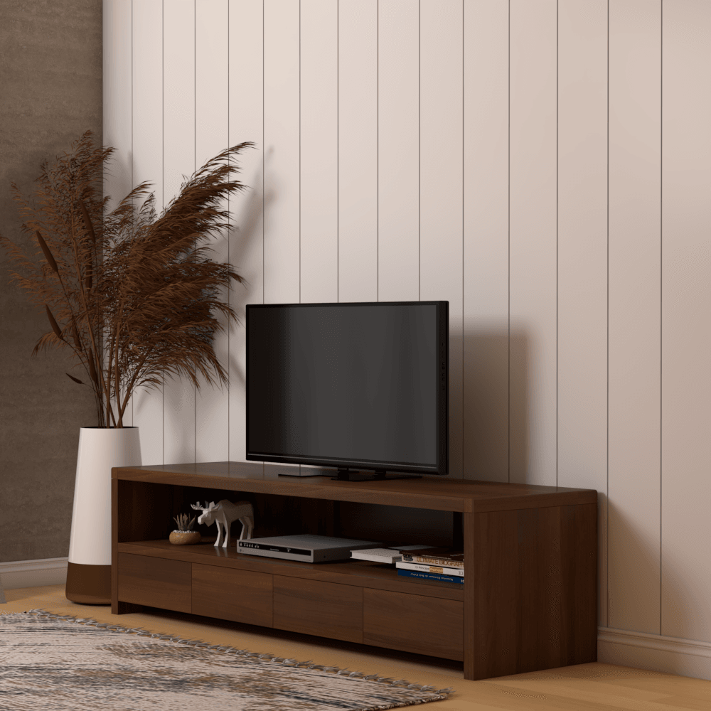 Albertyne Teak Wood Tv Console Singapore