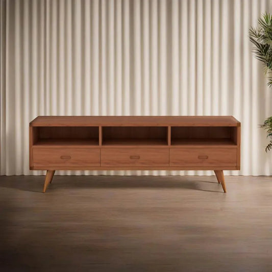 Alura Teak Wood Tv Console Singapore