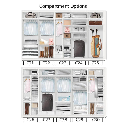 Amity Modular Wardrobe A01 Singapore