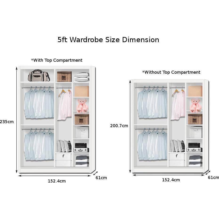 Amity Modular Wardrobe A01 Singapore