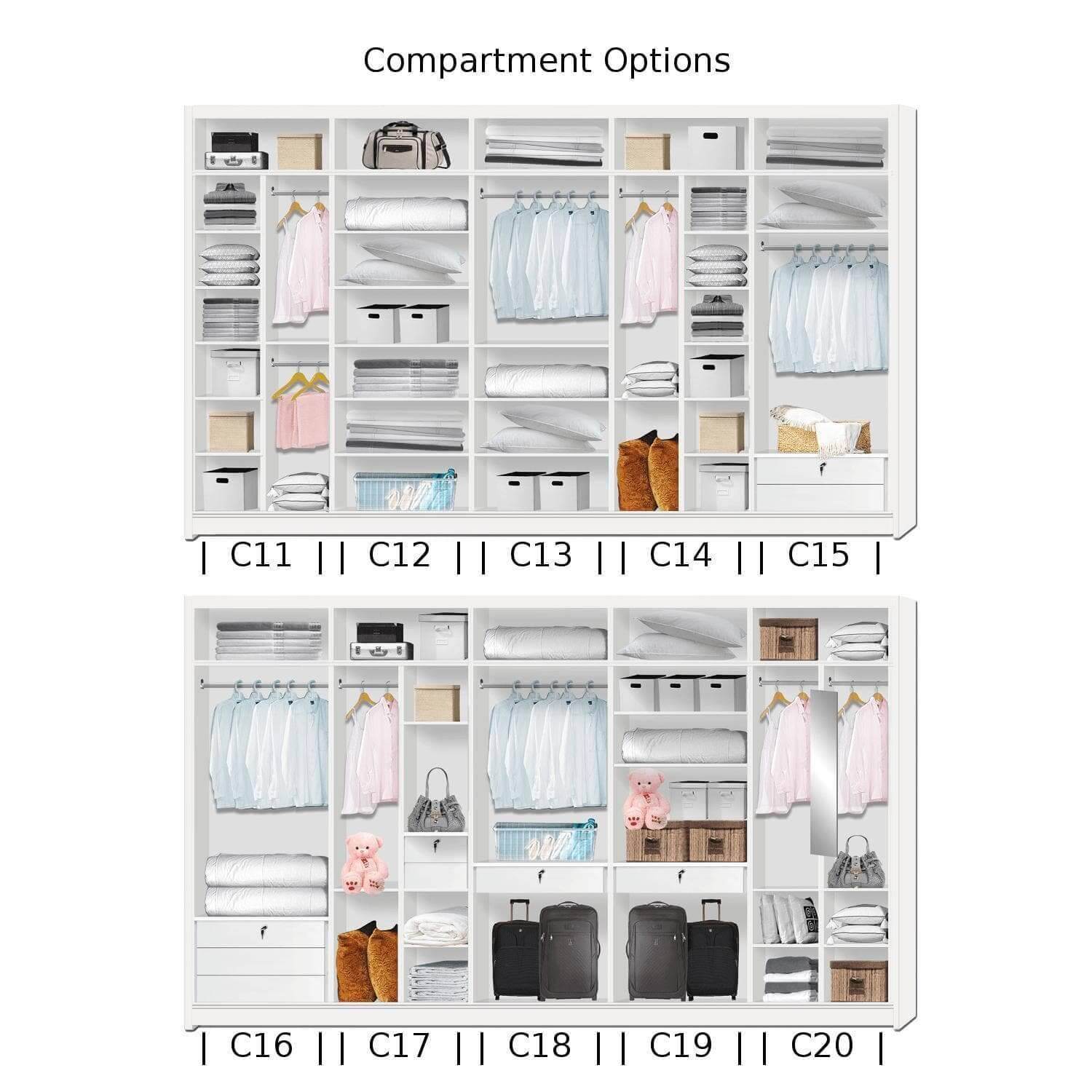 Amity Modular Wardrobe A01 Singapore