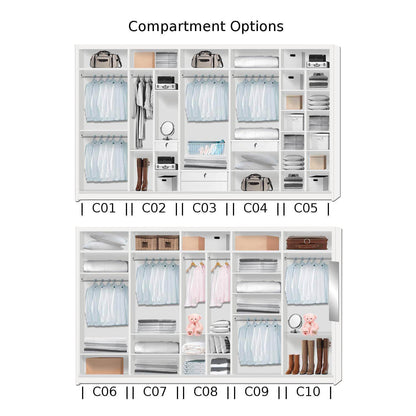 Amity Modular Wardrobe A01 Singapore