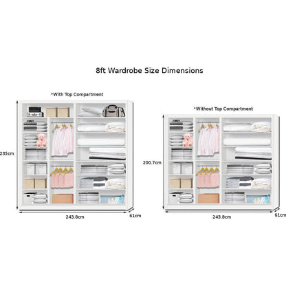 Amity Modular Wardrobe A04 Singapore