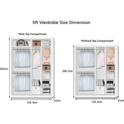 Amity Modular Wardrobe A05 Singapore