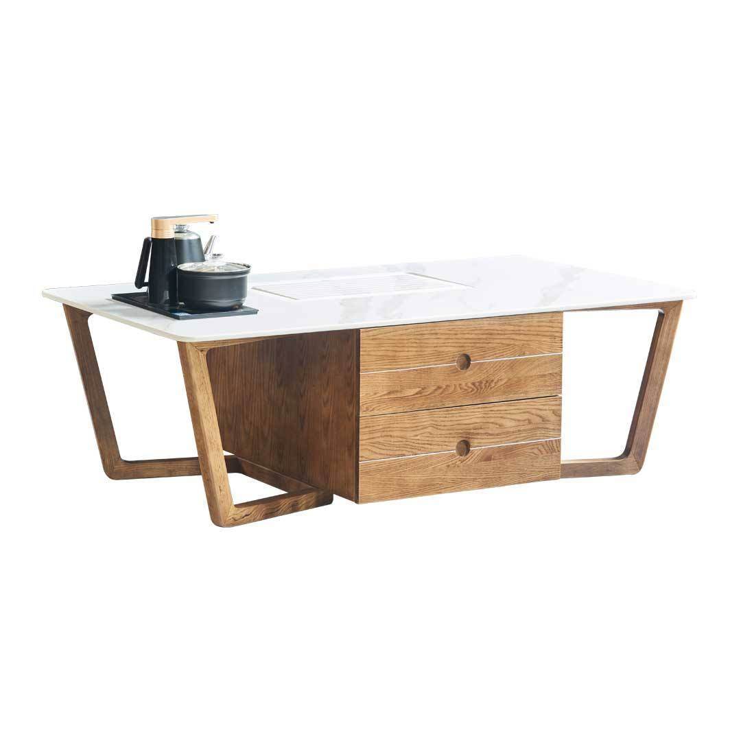 Arabelle Ash Wood Coffee Table Singapore