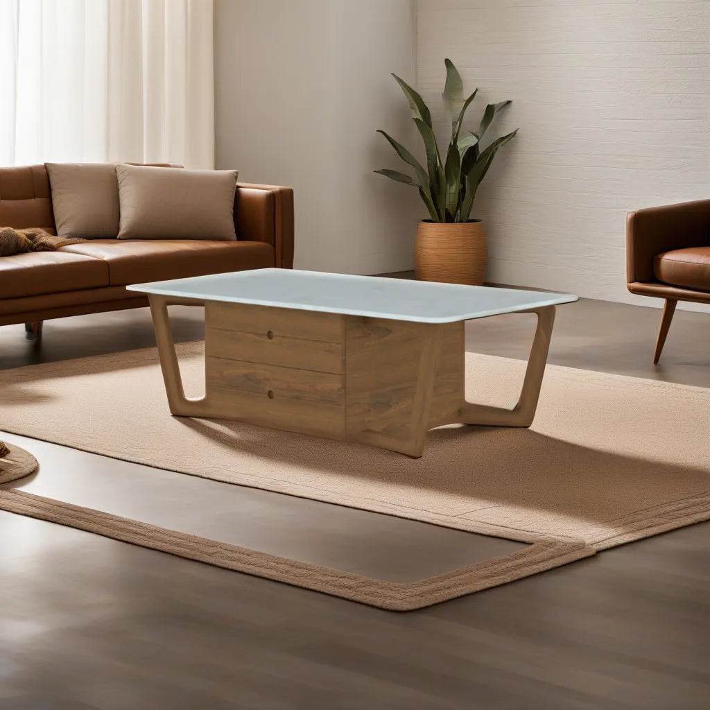 Arabelle Ash Wood Coffee Table Singapore