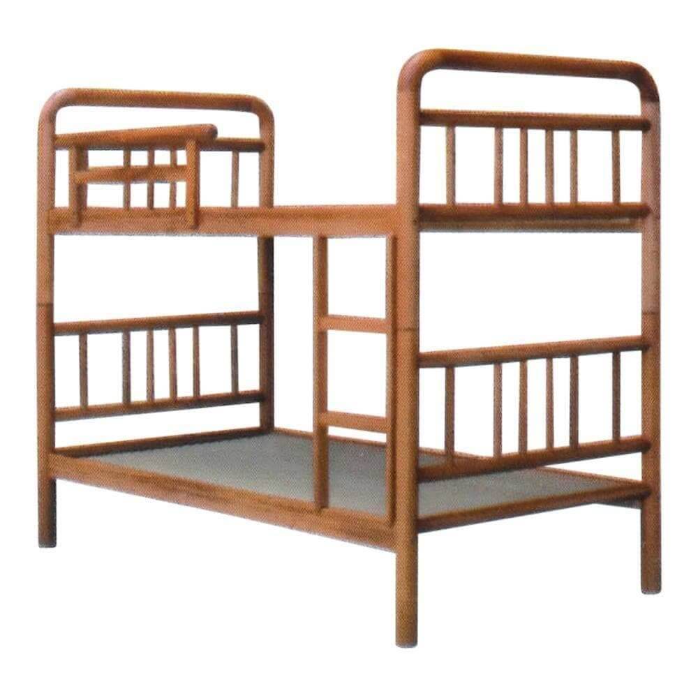 Arlina Wooden Double Decker Bed Frame Singapore