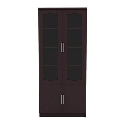 [AS-IS] Darold Walnut Display Cabinet/Bookshelf Singapore