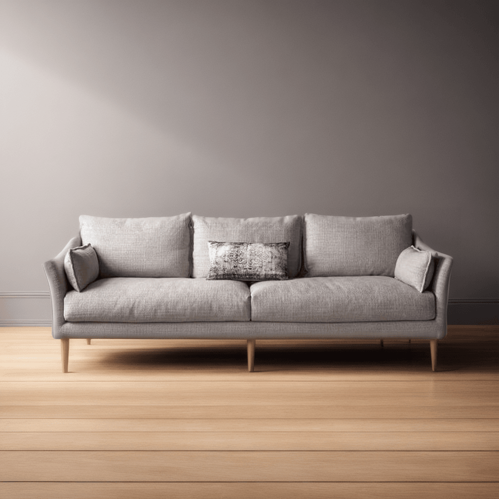 Ascot Grey Fabric Sofa Singapore