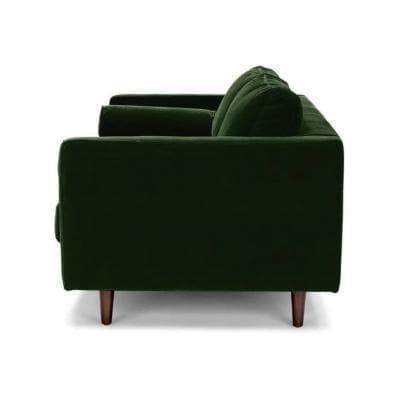 Ashla Green Velvet Fabric Sofa Singapore