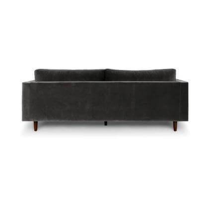 Ashla Grey Velvet Fabric Sofa Singapore