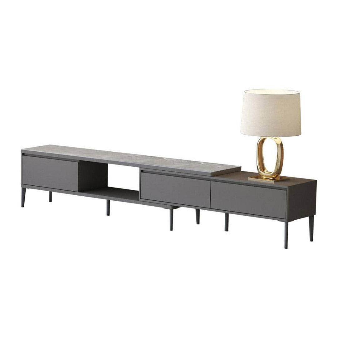 Aslan III Sintered Stone Extendable Tv Console Singapore