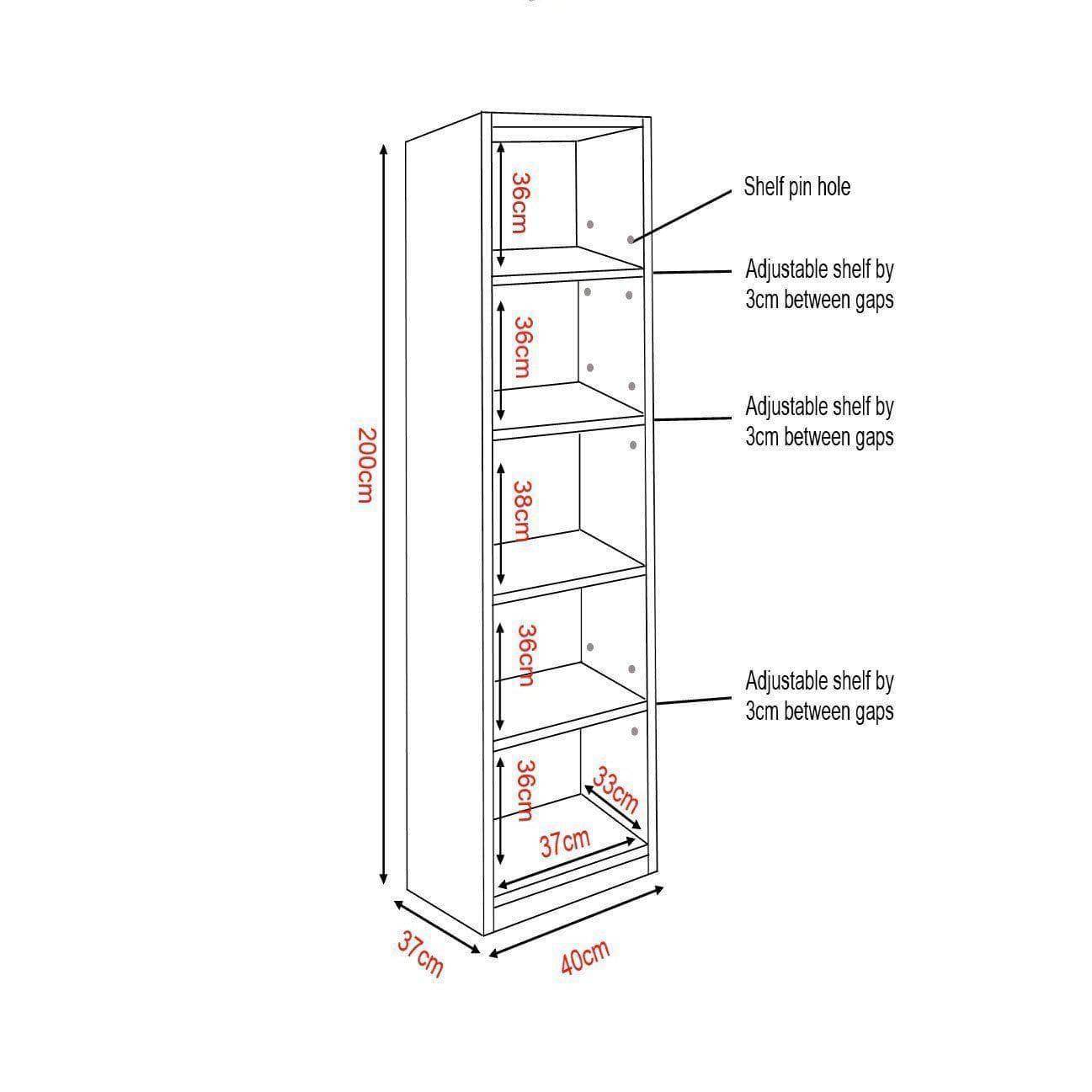 Austina Bookshelf Singapore