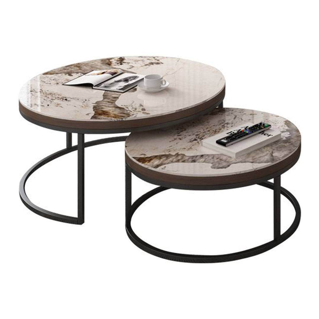 Azeriel Sintered Stone Coffee Table Singapore