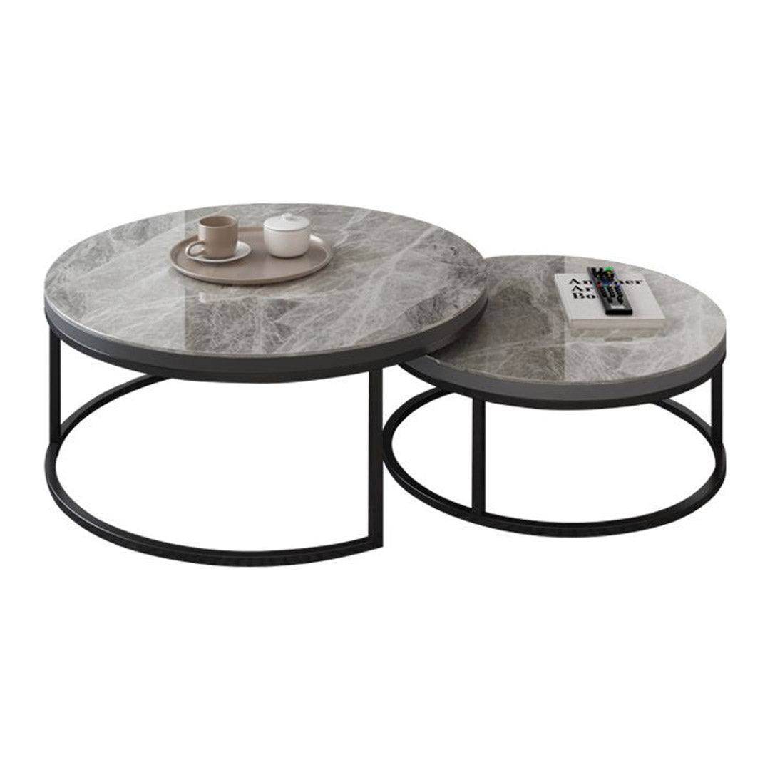 Azeriel Sintered Stone Coffee Table Singapore