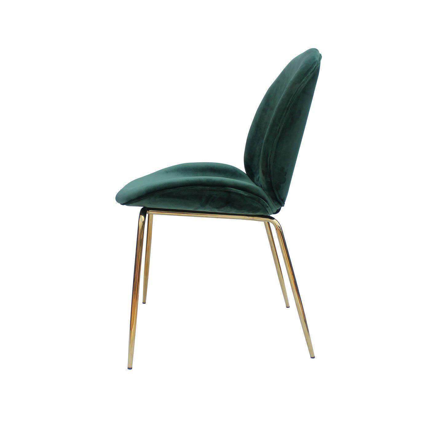 Beetle Replica Velvet Chair Singapore