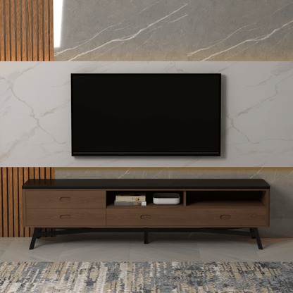 Bellevue Lava Stone TV Console Singapore