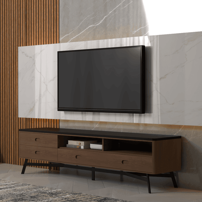 Bellevue Lava Stone TV Console Singapore