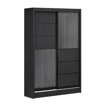 Belva Walnut 4ft Sliding Wardrobe Singapore