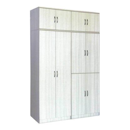 Bernald 5ft White Wash Open Door Wardrobe Singapore