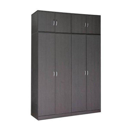 Bernie 5ft Walnut Open Door Wardrobe Singapore