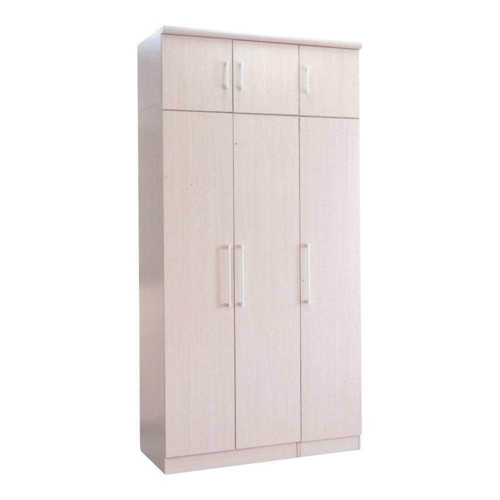 Borese 3 Open Door Wardrobe with Top Singapore