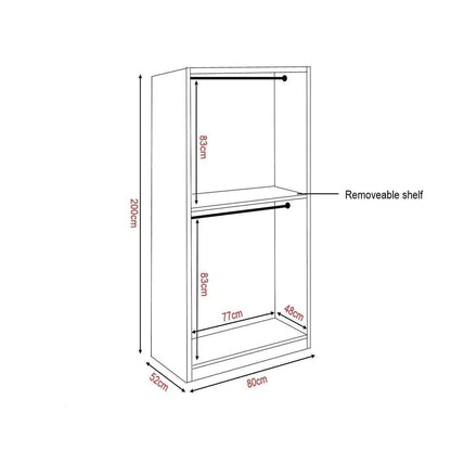 Borese Open Door Wardrobe Singapore