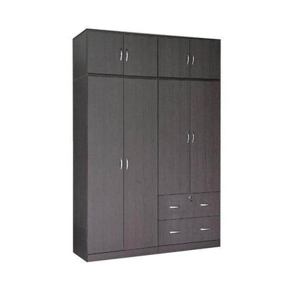 Bourne Walnut 5ft Open Door Wardrobe Singapore