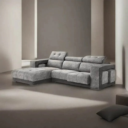 Bryton Fabric L Shape Sofa Singapore