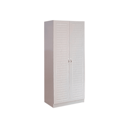 Cade 2 Open Door Wardrobe in White Singapore