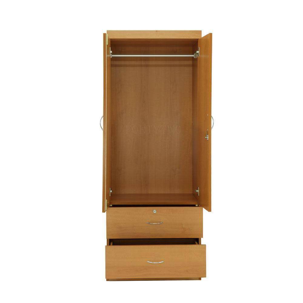 Califax Cherry Open 2 Door Wardrobe Singapore