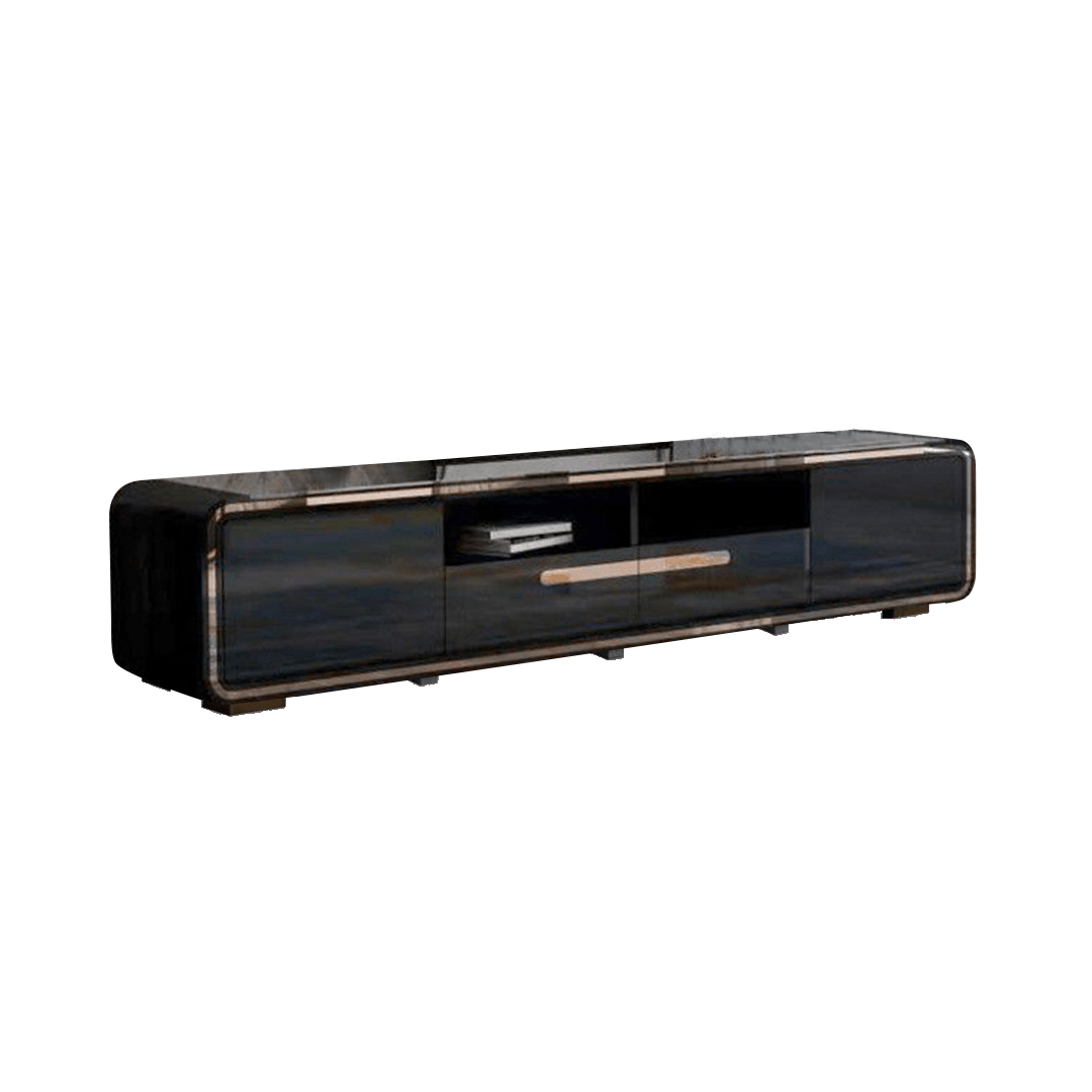 Carlen Gloss Black TV Console Singapore