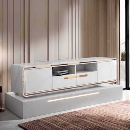 Carlen Gloss White TV Console Singapore