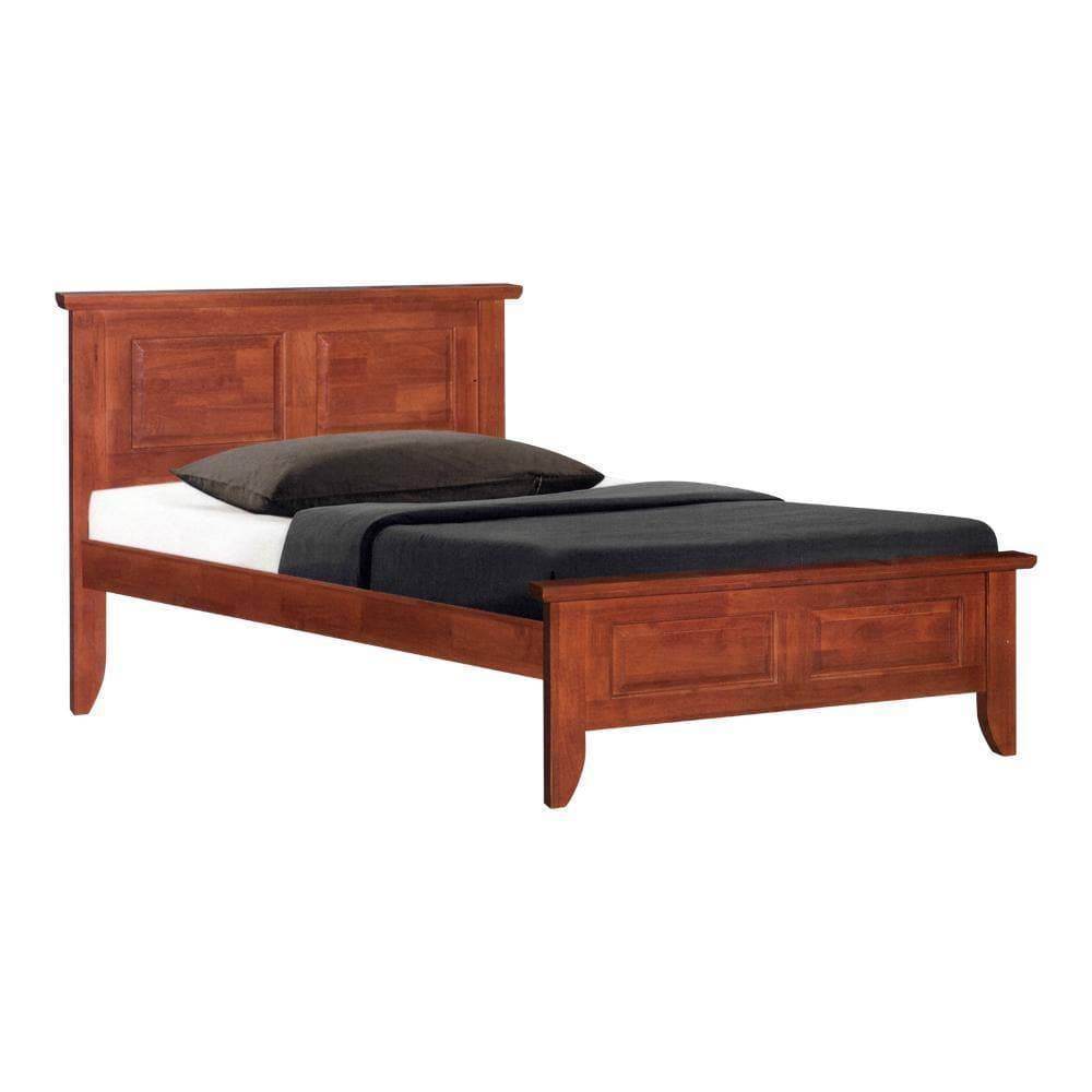 Carleton Cherry Wooden Bed Singapore