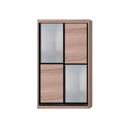 Caroline Modular Wardrobe (Light Oak with Frosted Glass) Singapore