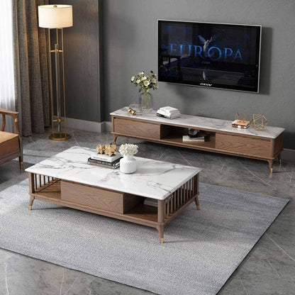 Caspian Ash Wood TV Console Singapore