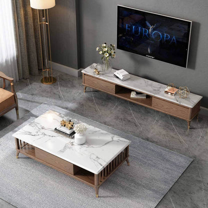 Caspian Ash Wood TV Console Singapore