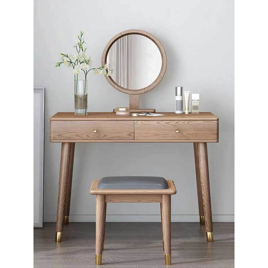 Chanise Senior Ash Wood Dressing Table Singapore