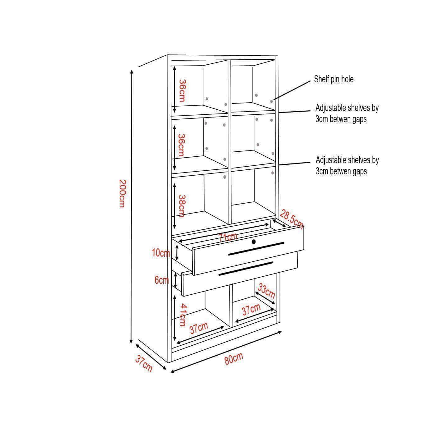 Cherice Bookshelf Singapore