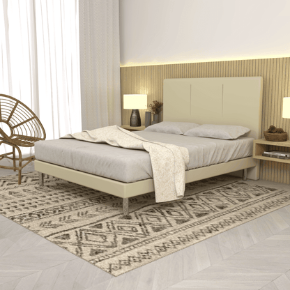 Chic Faux Leather Bed Frame Singapore