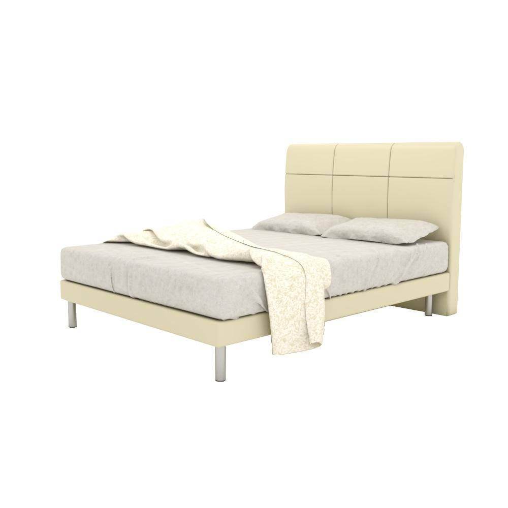 City Faux Leather Bed Frame Singapore