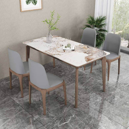 Claudia Ash Wood Dining Table (140cm) Singapore