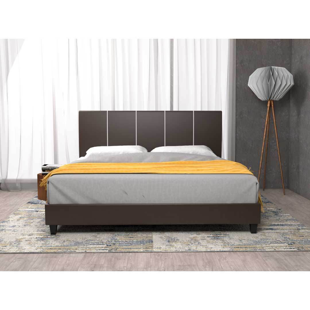 Coriann Bedframe + Solano Foam Mattress Bed Set Singapore